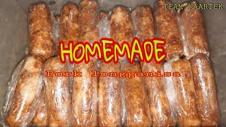 HOMEMADE SKINLESS PORK LONGGANISA [upl. by Niamreg]