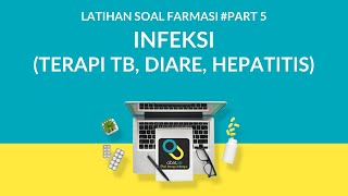 Pembahasan Soal UKAI 5  INFEKSI TERAPI TBC DIARE DAN HEPATITIS [upl. by Aititel]