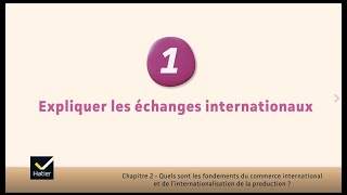 SES cours de Tle  expliquer les échanges internationaux [upl. by Allemaj926]