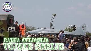 Ratna avijacija vojske Srbije na aerodromu Batajnica [upl. by Nixon]