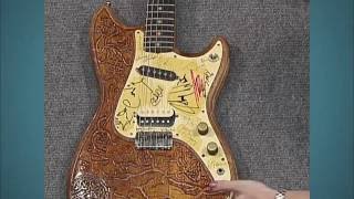 Autographed Electric Guitar  Vintage Indianapolis Preview [upl. by Dnomzed]