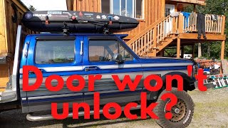 Your vehicle door is stuck and wont unlock This might fix it Door actuator fix [upl. by Ecirtnahs33]