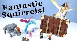 LEGO Fantastic Beasts Newts Case of Magical Creatures Review [upl. by Kieran]