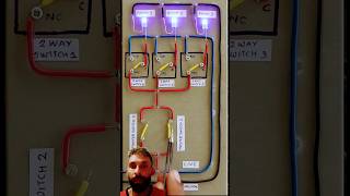 Master switch wiring with two way switchshorts diy wriringtrending [upl. by Adella]