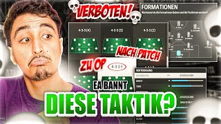 HÄÄ EA DIESE FORMATION SOLL BALD GESPERRT WERDEN🚨DIE BESTEN TAKTIKEN IN EA FC 24 NACH PATCH🔥 [upl. by Rowena]