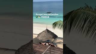 nungwi Beach Zanzibar🇹🇿🏖️ [upl. by Ahsenrad267]