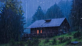 Deep Sleep During the Rainy Night  Rain Sounds For Sleeping  Beat Insomnia Relax Study [upl. by Geordie]