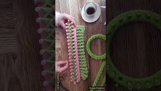 طريقة عمل الكروشيه shorts knitting كروشيه crochet [upl. by Dunham]