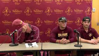 Salisbury Mens Lacrosse Press Conference  NCAA Tournament Second Round 2024 [upl. by Nwahsirhc554]