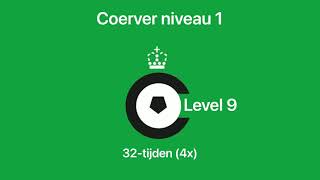 Coerver niveau 1 Level 9 [upl. by Yeoz718]