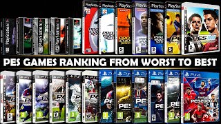 From WORST to BEST rated PES games [upl. by Inaflahk]