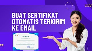 Cara Membuat Sertifikat di Canva Terkirim Otomatis ke email dengan adds on Autocrat Lengkap QR Code [upl. by Cataldo]