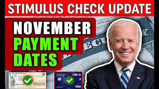 November Social Security Payment Update – Double Checks [upl. by Eicak744]