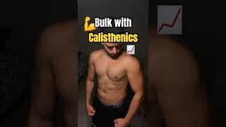 How To Bulk With Calisthenics bulking calisthenics gym [upl. by Lahsiv]