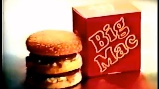 McDonalds Big Mac Jingle Commercial 1974 [upl. by Moulden]