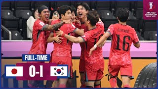 Full Match  AFC U23 Asian Cup Qatar 2024™  Group B  Japan vs Korea Republic [upl. by Ahsiadal]