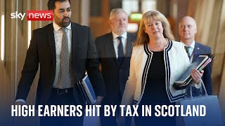 New income tax band in Scotland will hit everyone earning over £75000 [upl. by Flavio]