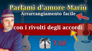 PARLAMI DAMORE MARIù TAB CON I RIVOLTI DEGLI ACCORDI [upl. by Postman308]