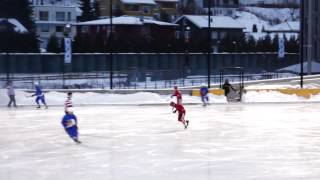 Bandy JVM 2014 Final Russia  Finland Part 2 [upl. by Lahey936]