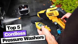 Best Cordless Pressure Washer Battery Powered 2025 [upl. by Stoecker]