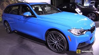 2015 BMW 328i Touring M Performance  Exterior Interior Walkaround  2015 MTL Auto Show [upl. by Abigael289]