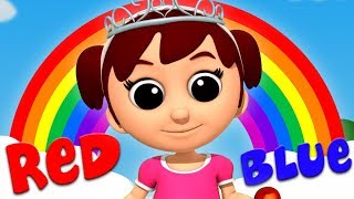 цвета песня  3D цвета для детей  Color Song  Kids ABC TV Russia  русский мультфильмы для детей [upl. by Tiat]