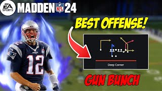 BEST OFFENSE IN MADDEN 24  Jets FULL Offensive Ebook Gun Bunch Part 23 [upl. by Inod]