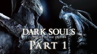 Dark Souls 1 Walkthrough  Part 1  Undead Asylum [upl. by Ardeha]