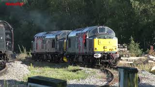 37884 37510 and 73003 Dean Forest Diesel Gala 14th September 2024 [upl. by Everick837]