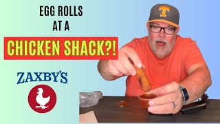 Reviewing Zaxbys Egg Rolls Can an egg roll at a chicken restaurant be any good [upl. by Latsyrk]