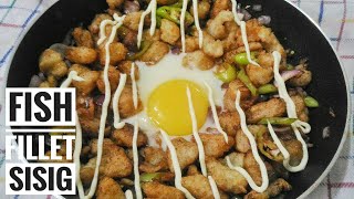 Fish Fillet Sisig  Filipino Recipe  Food Bae [upl. by Dnamra]