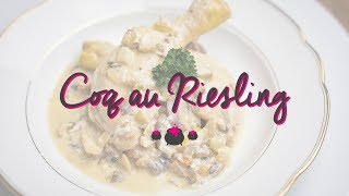 Zum ersten Mal flambiert Coq au Riesling o [upl. by Harwill113]