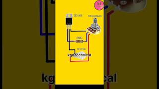 Dc 12v Light Dimmer Circuit diagram shorts [upl. by Solraced793]