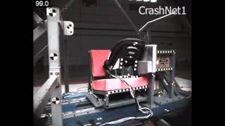 Child Seat Crash Test  Peg Peregos Primo Viaggio 30  Rear Facing Side Impact Test  12 Mo [upl. by Gerrald667]