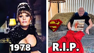 SUPERMAN 1978 Cast THEN AND NOW 2023 Who Else Survives After 45 Years [upl. by Kcirttap]