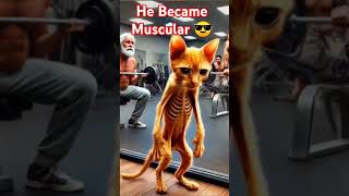 He Became Muscular video remaalbum tutorial abstractdesign cartoon 💪 😳😲 [upl. by Tana]