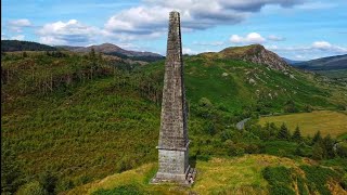 Murrays Monument  Galloway Forest Park  Drone  DJI Mini 2 SE [upl. by Wisnicki]