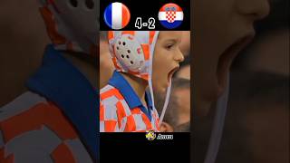 France🇨🇵 vs Croatia🇭🇷  2018 FIFA World Cup Final  Full Highlights  football shorts [upl. by Kingdon]