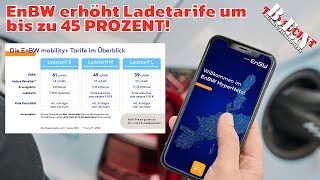 EnBW holt die RUTE aus dem SACK Ladepreise steigen um bis zu 45 PROZENT [upl. by Ayel299]