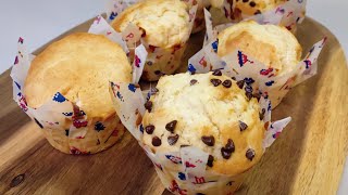 Receta básica MUFFIN ESPONJOSOS súper fácil [upl. by Nirad536]