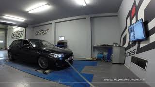 BMW 120D 184cv AUTO Reprogrammation Moteur  221cv Digiservices Paris 77 Dyno [upl. by Ynnot937]