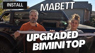 Mabett Bimini Top Install Done in 20 Minutes or Less Guaranteed [upl. by Lorilyn]