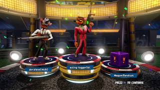 Pinstripe Potoroo and Gangster Pinstripe Winning Podium Crash Nitro Fueled [upl. by Mohandas]