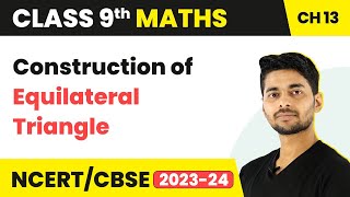 Construction of Equilateral Triangle with given Altitude  Geometrical Constructions  Class 9 Maths [upl. by Onailerua503]