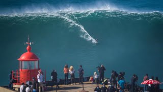 86 Feet  2621 Meters  Sebastian Steudtner Breaks Guinness World Record for Largest Surfed Wave [upl. by Billmyre]