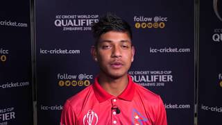 Nepalese players speak about historic win against Canada [upl. by Yanahs]