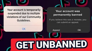 Recover Your Banned TikTok Account in 2024  PERMANENT TikTok BAN RECOVERY [upl. by Askari]