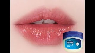 How To Get Pink Lips Naturally Using VASELINE At Home  HOMEMADE LIP BALM  Keyas [upl. by Uyr]