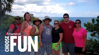 Mayan Ruins of Tulum in Cozumel Mexico  Carnival Cruise Line [upl. by Bryon964]