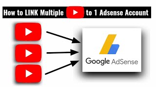 How to Link Multiple Youtube Channel to Existing Adsense Account [upl. by Sayed]